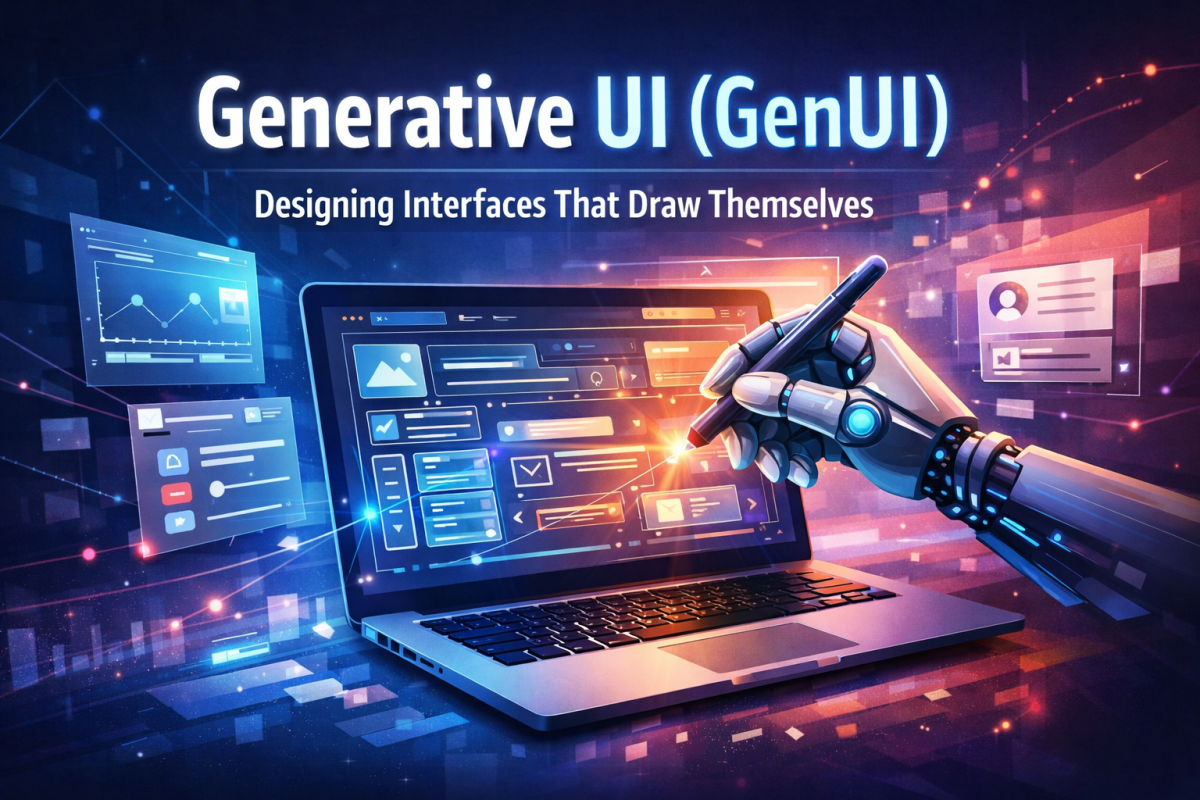 Generative UI (GenUI): Designing Interfaces That Draw Themselves
